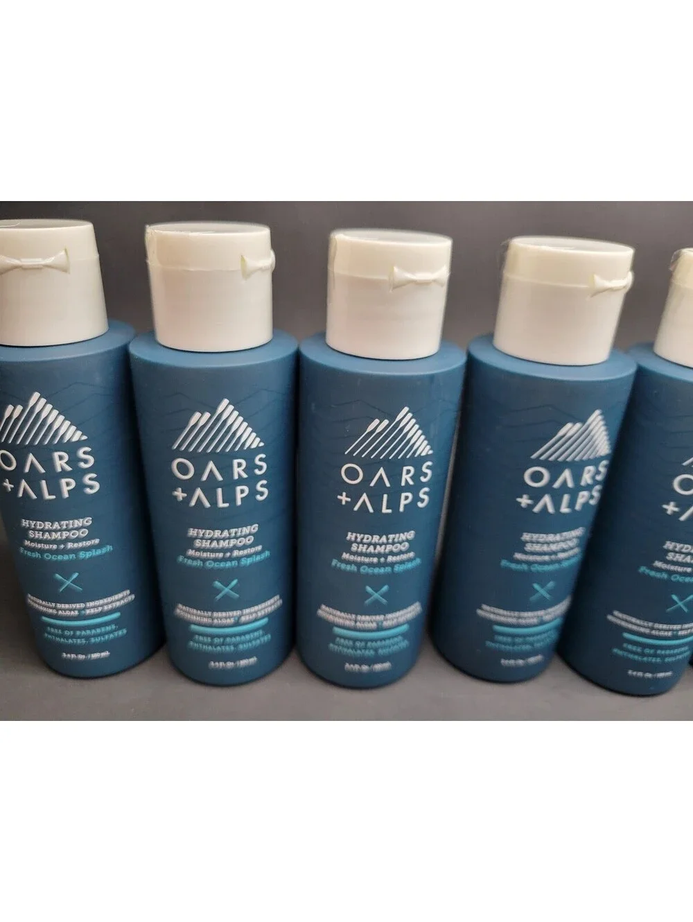OARS + ALPS 12pc Set - Hydrating Shampoo & Conditioner Travel Size 3.4 oz each